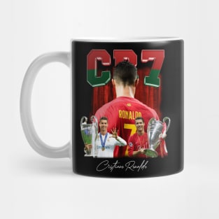 CR7 Cristiano Vintage Bootleg Style Ronaldo Mug